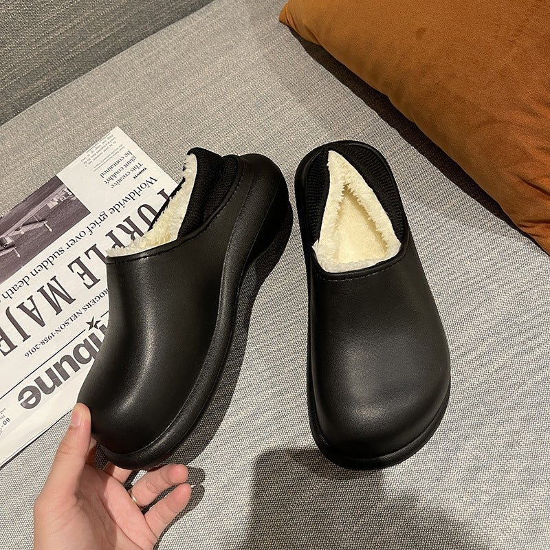 Cozy Step Slippers - Women's Platform Home Shoes by The Nevermore