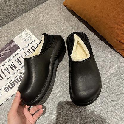 Cozy Step Slippers - Women's Platform Home Shoes by The Nevermore