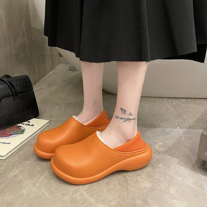 Cozy Step Slippers - Women's Platform Home Shoes by The Nevermore