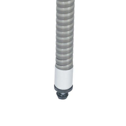 3 Piece Patio Wicker Conversation Set Grey Wicker White Cushion