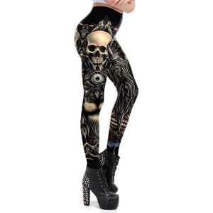 Cratis gothic leggings for women – black