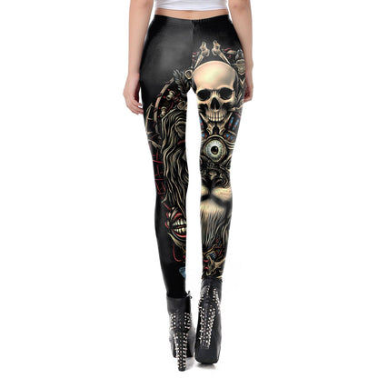 Cratis - The Nevermore Gothic Leggings for Woman – Unique Gothic Fashion for Women by Nevermore Lifestyle & Tech | L Black