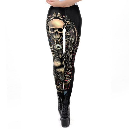 Cratis - The Nevermore Gothic Leggings for Woman – Unique Gothic Fashion for Women by Nevermore Lifestyle & Tech | L Black