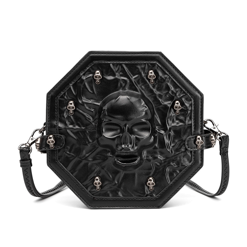 Crossbody Skull Bag – Court Gothic by The Nevermore – Unique Gothic Bags by The Nevermore | Style 1