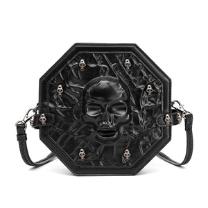Crossbody Skull Bag – Court Gothic by The Nevermore – Unique Gothic Bags by The Nevermore | Style 1