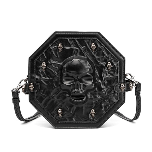 Crossbody Skull Bag – Court Gothic by The Nevermore – Unique Gothic Bags by The Nevermore | Style 1