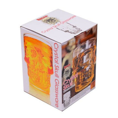 Crystal Skull Beer Glass - The Nevermore Gothic Home Decor Drinkware – Unique Gothic Home Decor by Nevermore Lifestyle & Tech | As shown