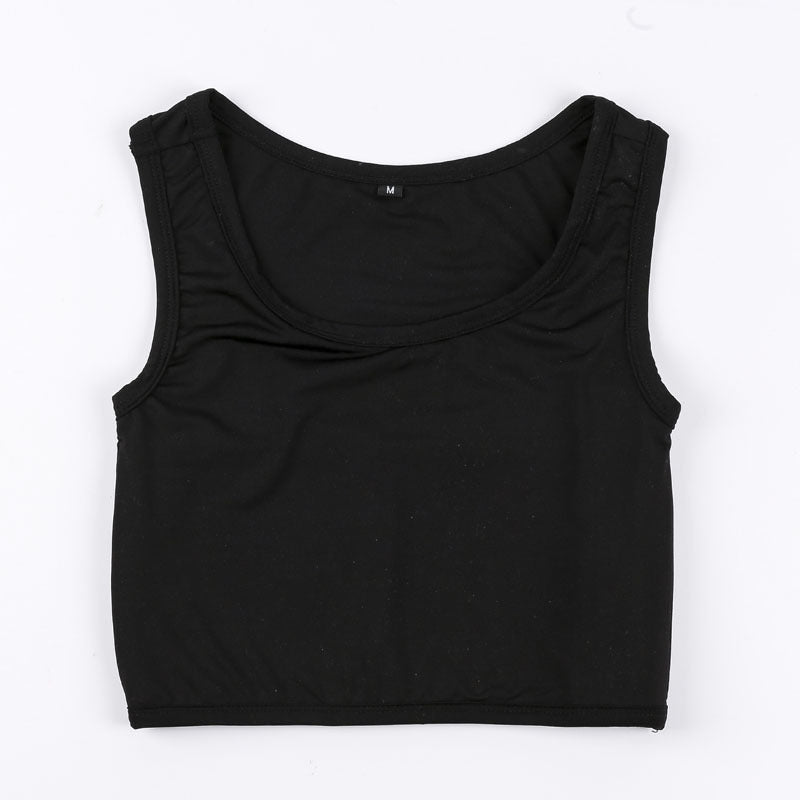 Chest Cover Short Front Bandage Pullover