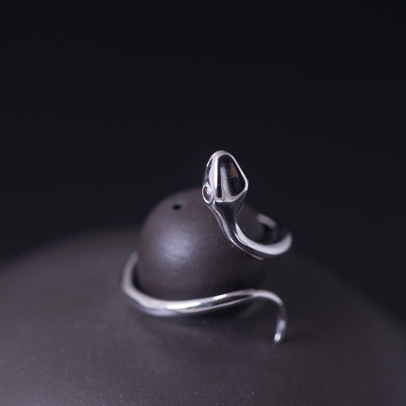 Cute Snake - The Nevermore Ring 925 Sterling Silver – Unique Rings for Women by Nevermore Lifestyle & Tech | default