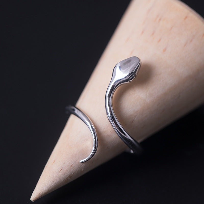 Cute Snake - The Nevermore Ring 925 Sterling Silver – Unique Rings for Women by Nevermore Lifestyle & Tech | default