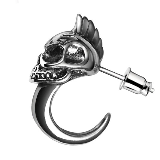 Days Of Sorrow - The Nevermore Gothic Stud Earrings 925 silver – Unique Gothic Jewelry by Nevermore Lifestyle & Tech | 1pc