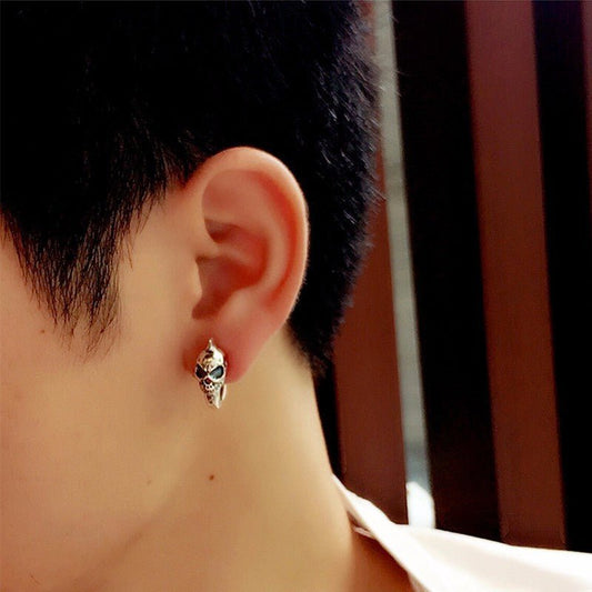 Days Of Sorrow - The Nevermore Gothic Stud Earrings 925 silver – Unique Gothic Jewelry by Nevermore Lifestyle & Tech | 1pc