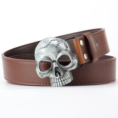Demetrius Wraith Skull - The Nevermore Gothic Belt – Unique Gothic Fashion by Nevermore Lifestyle & Tech | Coffee
