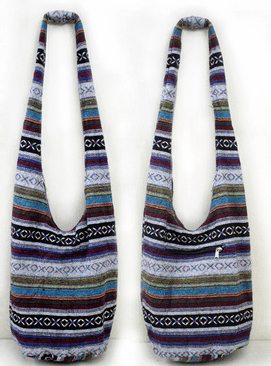 Desert Moon - Fabric Shoulder Bag by The Nevermore – Unique Bags by Nevermore Lifestyle & Tech | Rainbow color