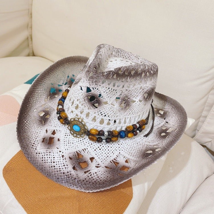 Desert Trail - Cowboy Hat by The Nevermore – Unique Hats by Nevermore Lifestyle & Tech | White