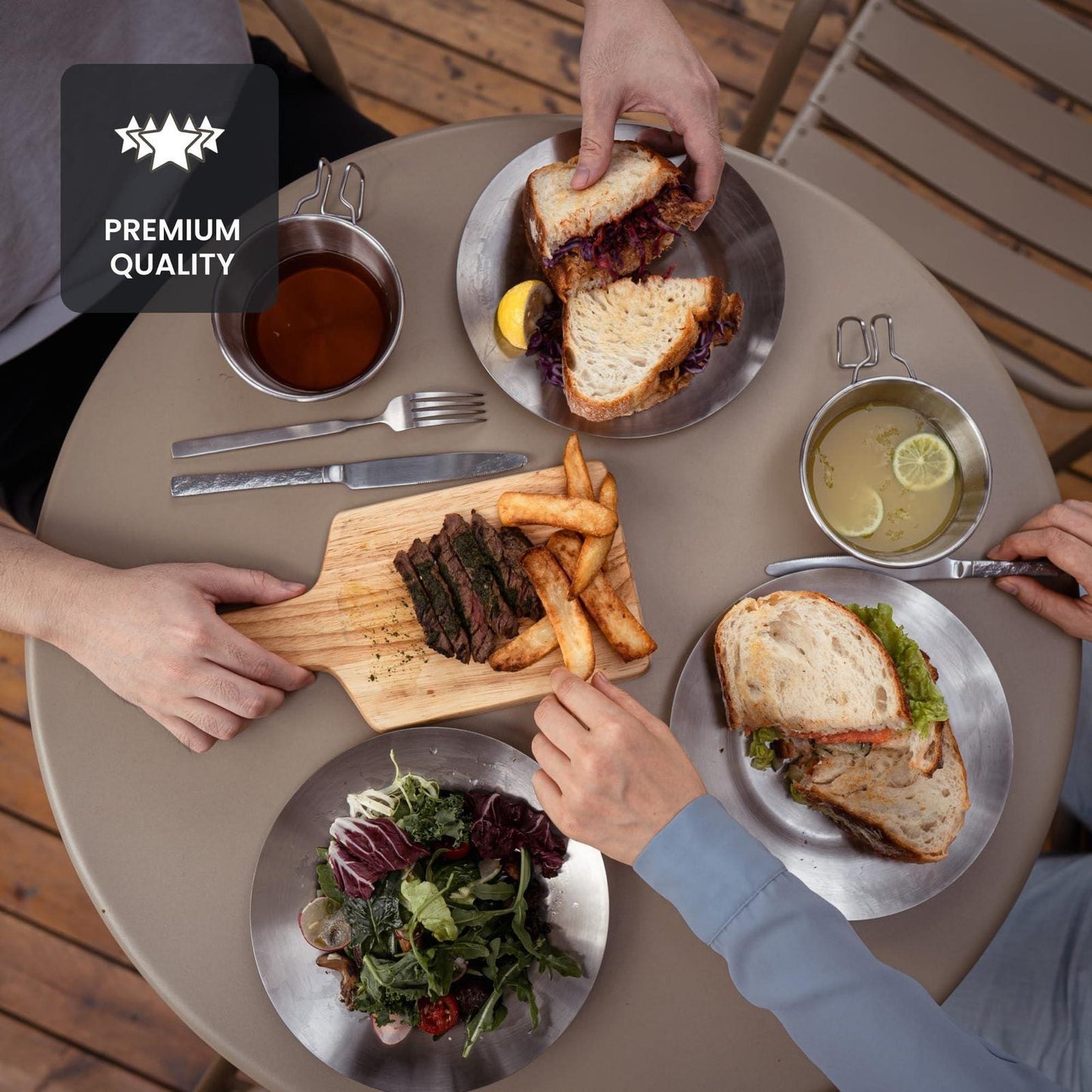 Outdoor Dining Set Organizer Bag For Picnics And Camping