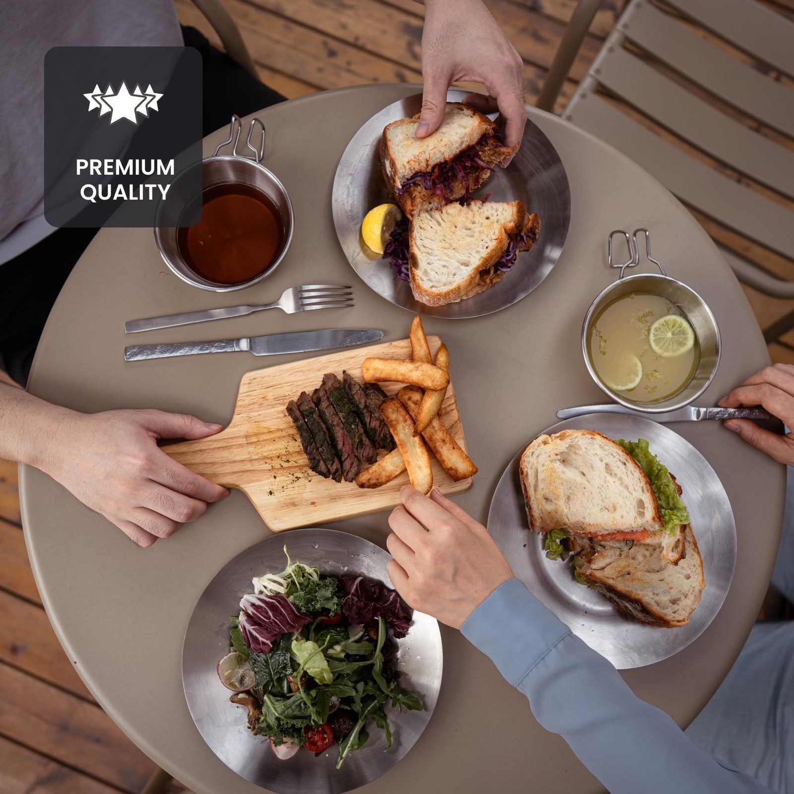 Outdoor Dining Set Organizer Bag For Picnics And Camping