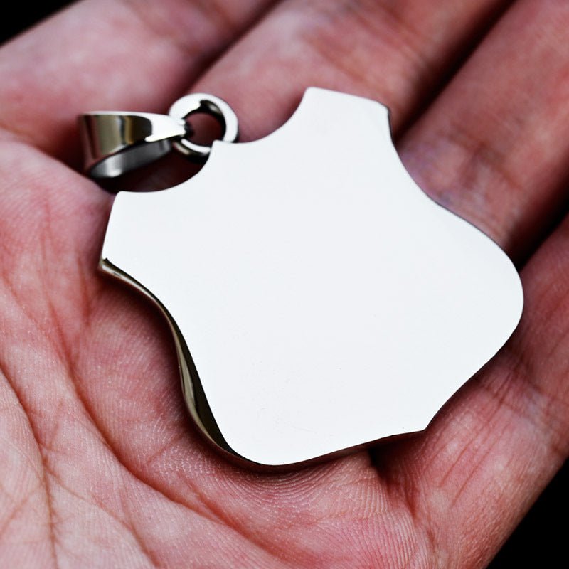 DM Route 66 - Stainless Steel Gothic Pendant by The Nevermore – Unique Gothic Jewelry by Nevermore Lifestyle & Tech | Single Pendant