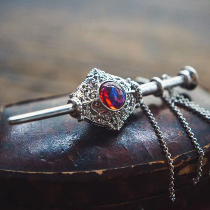 Dragon Breath Sword - Gothic Pendant by The Nevermore – Unique Gothic Jewelry by Nevermore Lifestyle & Tech | Silver