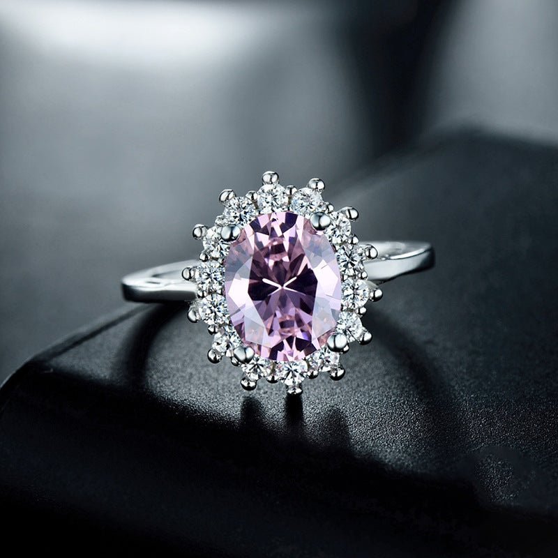 Dreamy Flutter - The Nevermore Light Luxury Ring 925 Silver – Unique Jewelry by Nevermore Lifestyle & Tech | US10 Blue