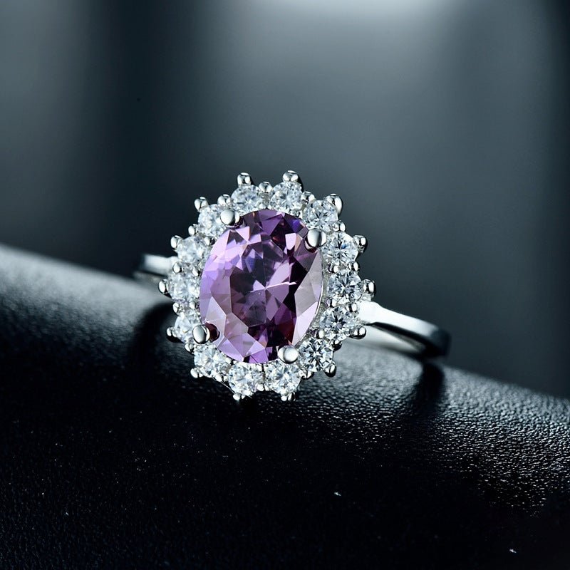 Dreamy Flutter - The Nevermore Light Luxury Ring 925 Silver – Unique Jewelry by Nevermore Lifestyle & Tech | US10 Blue