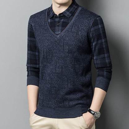 Ebenezer - The Nevermore Pullover for Men – Unique Men's Fashion by Nevermore Lifestyle & Tech | 2XL 88802 Blue Gray