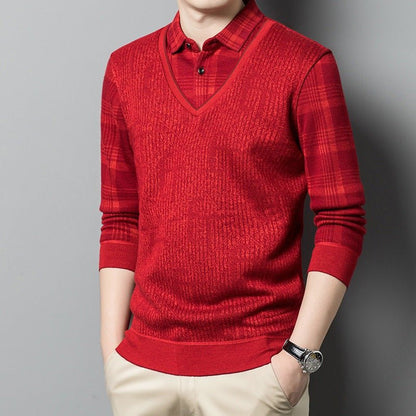 Ebenezer - The Nevermore Pullover for Men – Unique Men's Fashion by Nevermore Lifestyle & Tech | 2XL 88802 Red