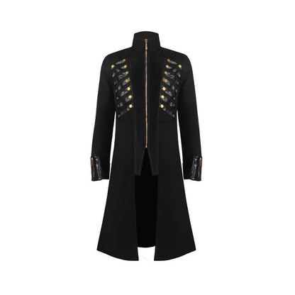 Ebon Seraph – Gothic Coat by The Nevermore – Unique Gothic Fasfion by Nevermore Lifestyle & Tech | L Black1