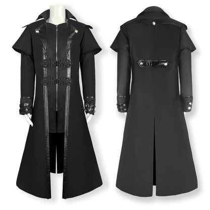 Ebon Seraph – Gothic Coat by The Nevermore – Unique Gothic Fasfion by Nevermore Lifestyle & Tech | L Black1