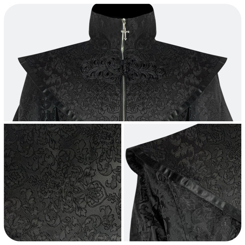 Ebon Seraph – Gothic Coat by The Nevermore – Unique Gothic Fasfion by Nevermore Lifestyle & Tech | L Black1