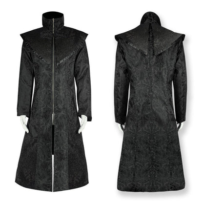 Ebon Seraph – Gothic Coat by The Nevermore – Unique Gothic Fasfion by Nevermore Lifestyle & Tech | L Black2