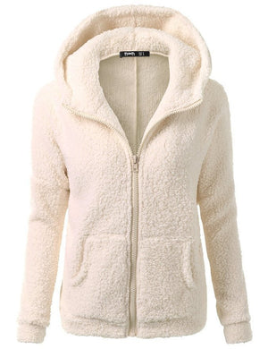 Eclipse Bay - Hooded Cotton Cardigan by The Nevermore – Unique Cardigans by Nevermore Lifestyle & Tech | 3XL Apricot