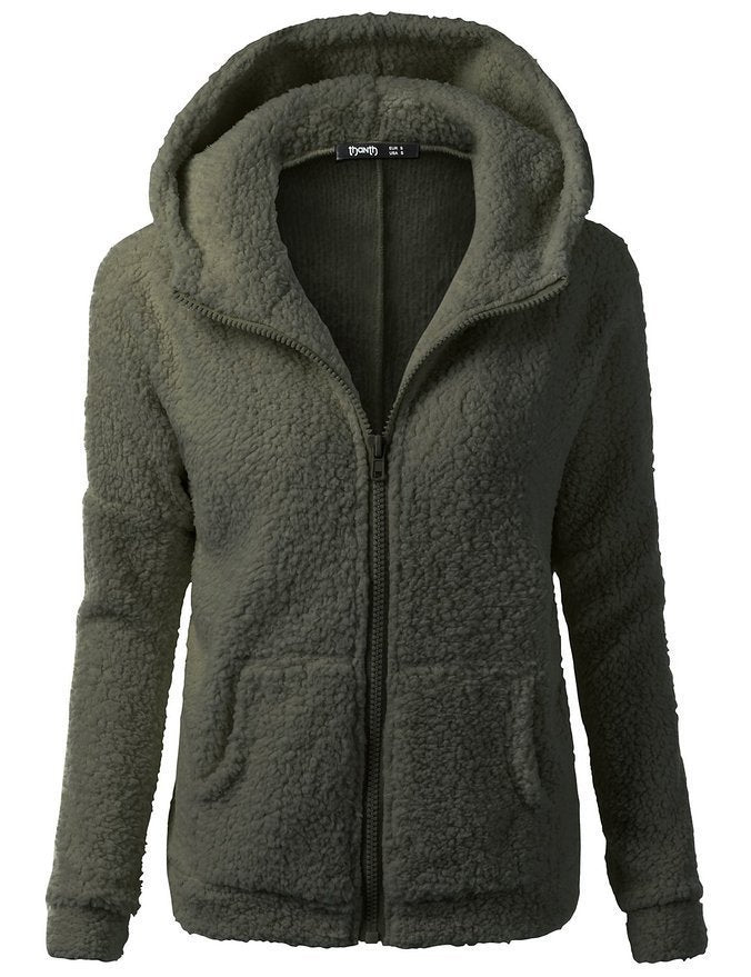 Eclipse Bay - Hooded Cotton Cardigan by The Nevermore – Unique Cardigans by Nevermore Lifestyle & Tech | 3XL Army Green