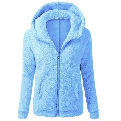 Eclipse Bay - Hooded Cotton Cardigan by The Nevermore – Unique Cardigans by Nevermore Lifestyle & Tech | 3XL Light Blue