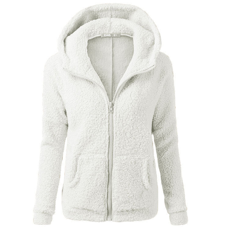 Eclipse Bay - Hooded Cotton Cardigan by The Nevermore – Unique Cardigans by Nevermore Lifestyle & Tech | 3XL White