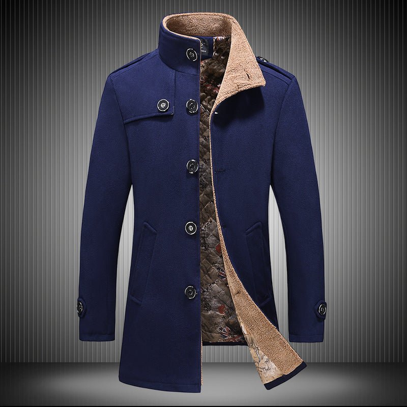 Edge Falcon - The Nevermore Trench Coat for Men – Unique Men's Fashion by Nevermore Lifestyle & Tech | 2XL Black