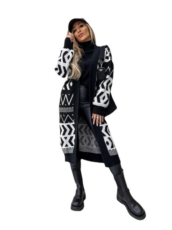 Effortless Elegance - Long Cardigan by The Nevermore – Unique Fashion for Women by Nevermore Lifestyle & Tech | L Light Brown