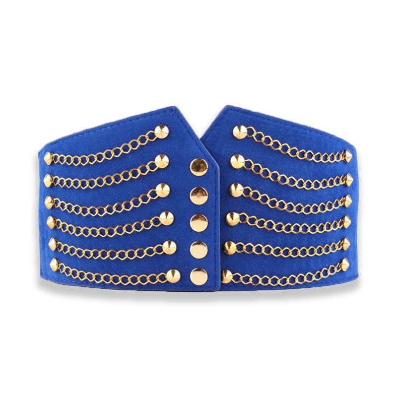 Elastic Belt PU – Belts for Women by The Nevermore – Unique Belts by Nevermore Lifestyle & Tech | Blue