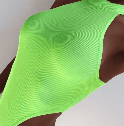 Elastic Bodysuits - The Nevermore Bodysuit for Woman – Unique Bodysuits by Nevermore Lifestyle & Tech | L Green