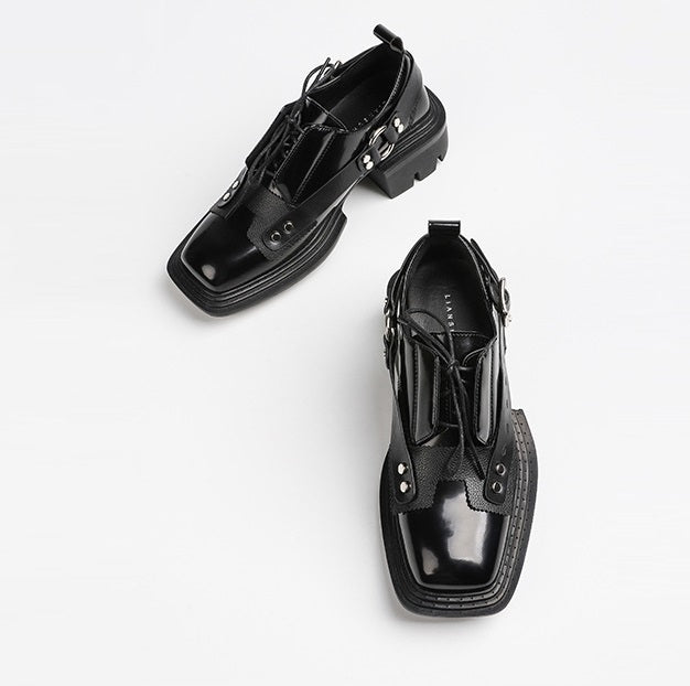 Elevate Chic - Women's Thick Heel Shoes by The Nevermore