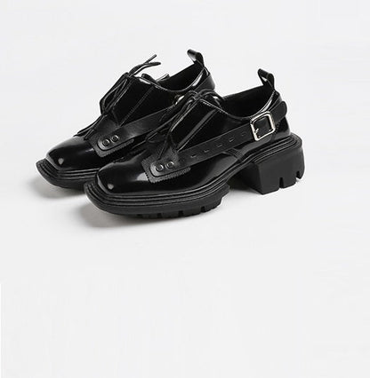 Elevate Chic - Women's Thick Heel Shoes by The Nevermore