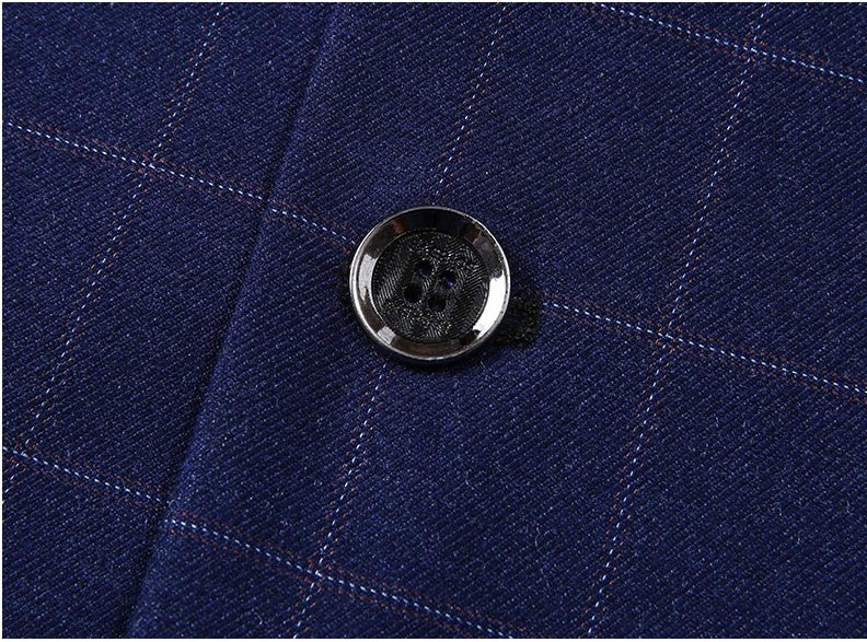 Elliot Brooks – Plaid Men’s Blazer by The Nevermore – Unique Suits by Nevermore Lifestyle & Tech | 2XL185 Blue