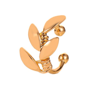 Elora Farmtor - The Nevermore Ear Clip Earring Women's Ear - Cuff – Unique Earrings by Nevermore Lifestyle & Tech | Gold