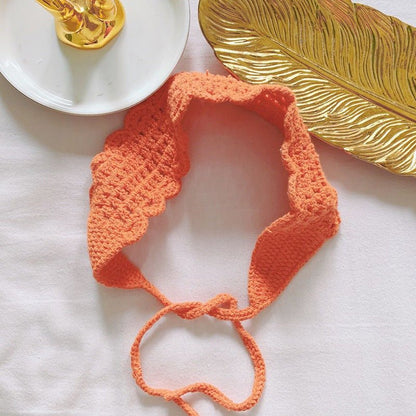 Elriel - Colorful Cloth Headband by The Nevermore – Unique Headbands by Nevermore Lifestyle & Tech | Orange