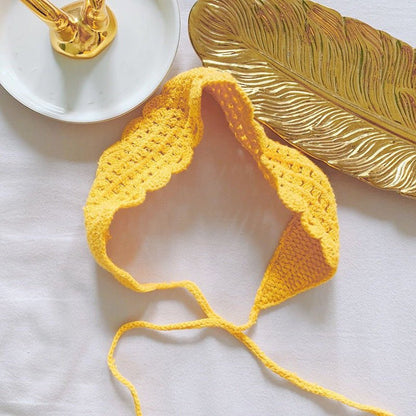 Elriel - Colorful Cloth Headband by The Nevermore – Unique Headbands by Nevermore Lifestyle & Tech | Yellow