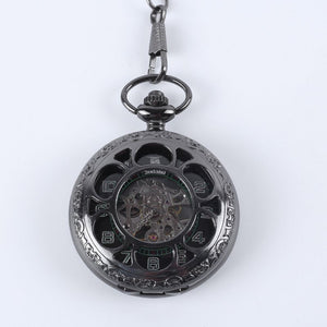 Emery Rookwood steampunk pocket watch – antique silver