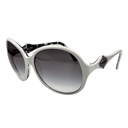 Emilio Pucci 605S 108 – White Chic Sunglasses by The Nevermore – Unique Sunglasses by Nevermore Lifestyle & Tech |