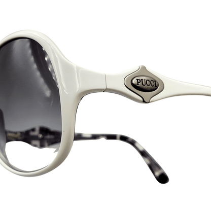 Emilio Pucci 605S 108 – White Chic Sunglasses by The Nevermore – Unique Sunglasses by Nevermore Lifestyle & Tech |
