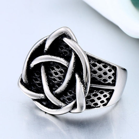 Erik Bloodaxe - The Nevermore Nordic Stainless Steel Ring Viking Alphabet – Unique Jewelry by Nevermore Lifestyle & Tech | 10 B