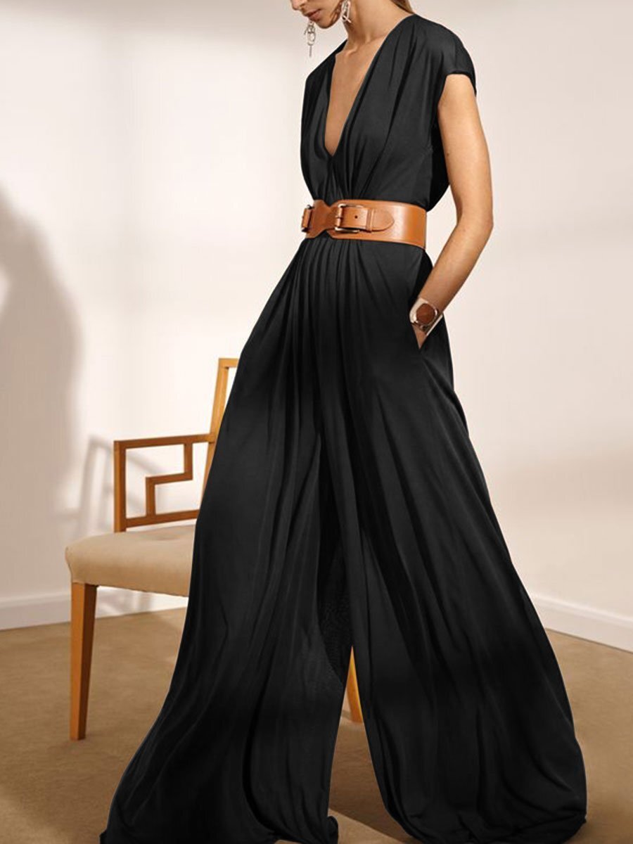 Eternity - The Nevermore Women's Sleeveless Jumpsuit – Unique Fashion for Women by Nevermore Lifestyle & Tech | 2XL Black